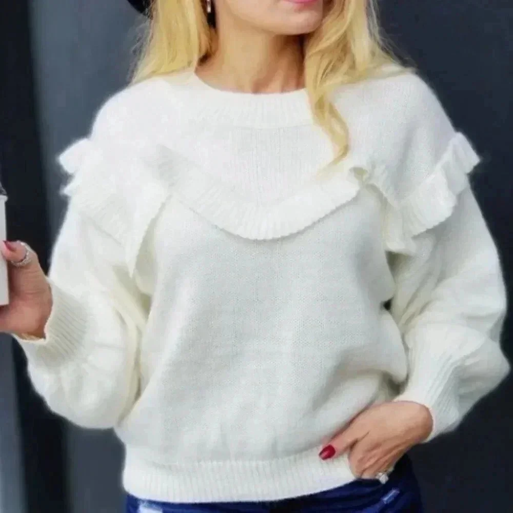 STEPH Ultra Soft Cream Sweater